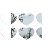 Магнитные фотопазлы Сердце 50 на 50 набор 6 штук 