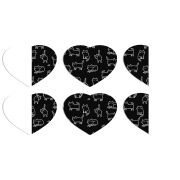 Магнитные фотопазлы Сердце 50 на 50 набор 6 штук 
