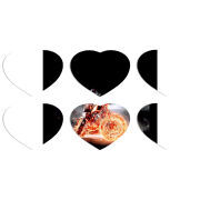 Магнитные фотопазлы Сердце 50 на 50 набор 6 штук 