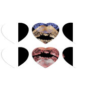 Магнитные фотопазлы Сердце 50 на 50 набор 6 штук 