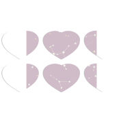 Магнитные фотопазлы Сердце 50 на 50 набор 6 штук 