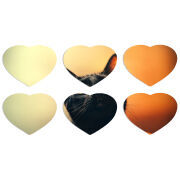 Магнитные фотопазлы Сердце 50 на 50 набор 6 штук 