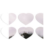Магнитные фотопазлы Сердце 50 на 50 набор 6 штук 