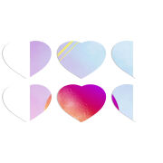 Магнитные фотопазлы Сердце 50 на 50 набор 6 штук 