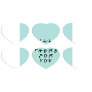 Магнитные фотопазлы Сердце 50 на 50 набор 6 штук 