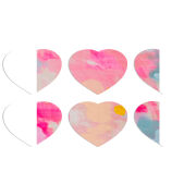 Магнитные фотопазлы Сердце 50 на 50 набор 6 штук 