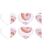 Магнитные фотопазлы Сердце 50 на 50 набор 6 штук 