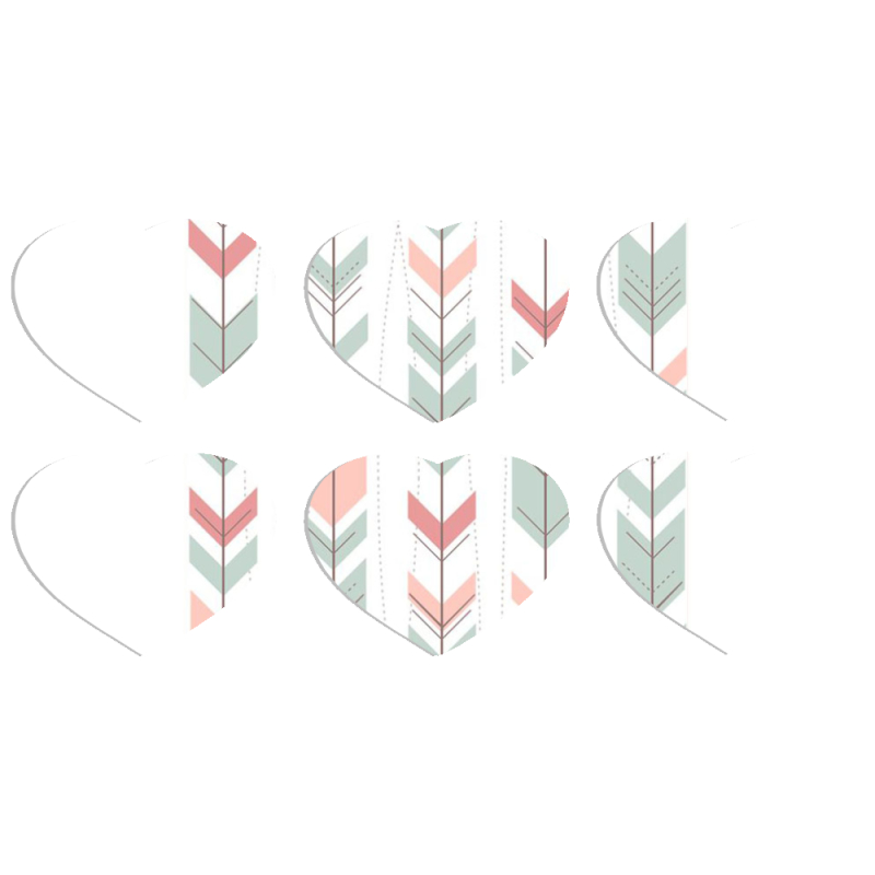 Магнитные фотопазлы Сердце 50 на 50 набор 6 штук 