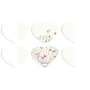 Магнитные фотопазлы Сердце 50 на 50 набор 6 штук 