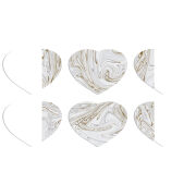 Магнитные фотопазлы Сердце 50 на 50 набор 6 штук 