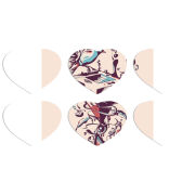 Магнитные фотопазлы Сердце 50 на 50 набор 6 штук 