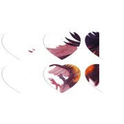 Магнитные фотопазлы Сердце 50 на 50 набор 6 штук 