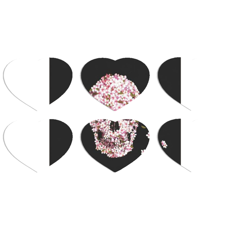 Магнитные фотопазлы Сердце 50 на 50 набор 6 штук 