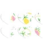 Магнитные фотопазлы Сердце 50 на 50 набор 6 штук 