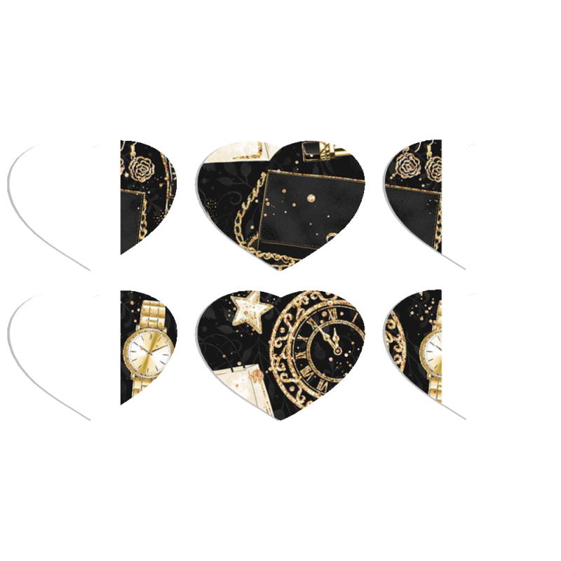 Магнитные фотопазлы Сердце 50 на 50 набор 6 штук 