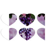 Магнитные фотопазлы Сердце 50 на 50 набор 6 штук 
