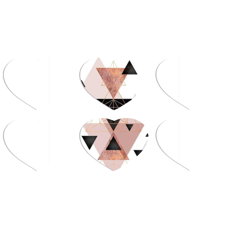 Магнитные фотопазлы Сердце 50 на 50 набор 6 штук 