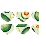 Магнитные фотопазлы Сердце 50 на 50 набор 6 штук 