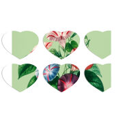 Магнитные фотопазлы Сердце 50 на 50 набор 6 штук 