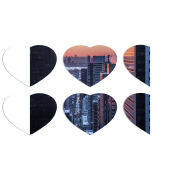 Магнитные фотопазлы Сердце 50 на 50 набор 6 штук 