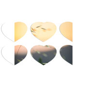 Магнитные фотопазлы Сердце 50 на 50 набор 6 штук 