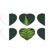 Магнитные фотопазлы Сердце 50 на 50 набор 6 штук 