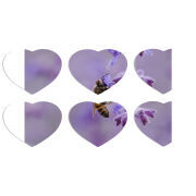 Магнитные фотопазлы Сердце 50 на 50 набор 6 штук 