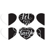 Магнитные фотопазлы Сердце 50 на 50 набор 6 штук 