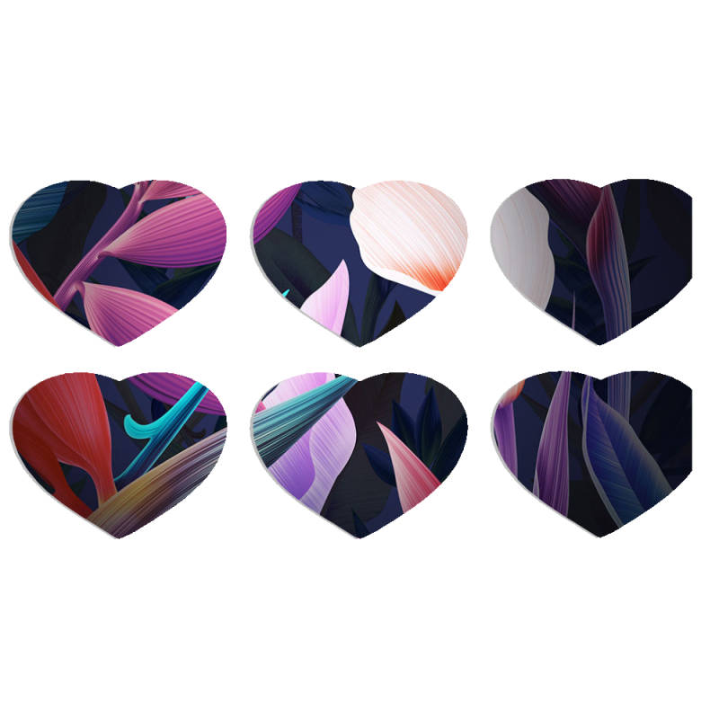 Магнитные фотопазлы Сердце 50 на 50 набор 6 штук 