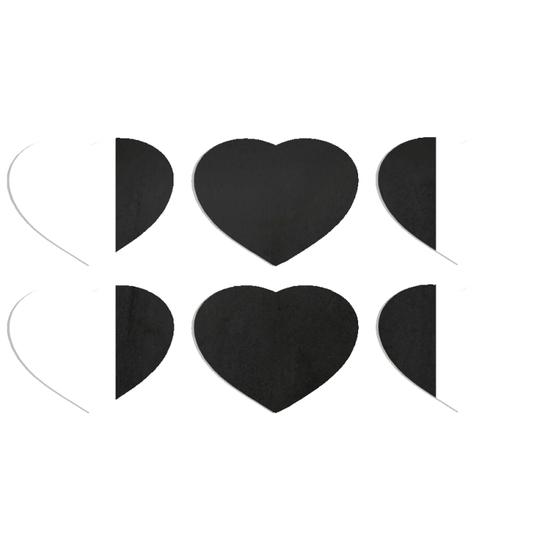 Магнитные фотопазлы Сердце 50 на 50 набор 6 штук 