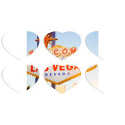 Магнитные фотопазлы Сердце 50 на 50 набор 6 штук 