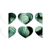 Магнитные фотопазлы Сердце 50 на 50 набор 6 штук 