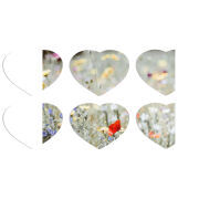 Магнитные фотопазлы Сердце 50 на 50 набор 6 штук 