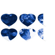 Магнитные фотопазлы Сердце 50 на 50 набор 6 штук 