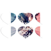 Магнитные фотопазлы Сердце 50 на 50 набор 6 штук 