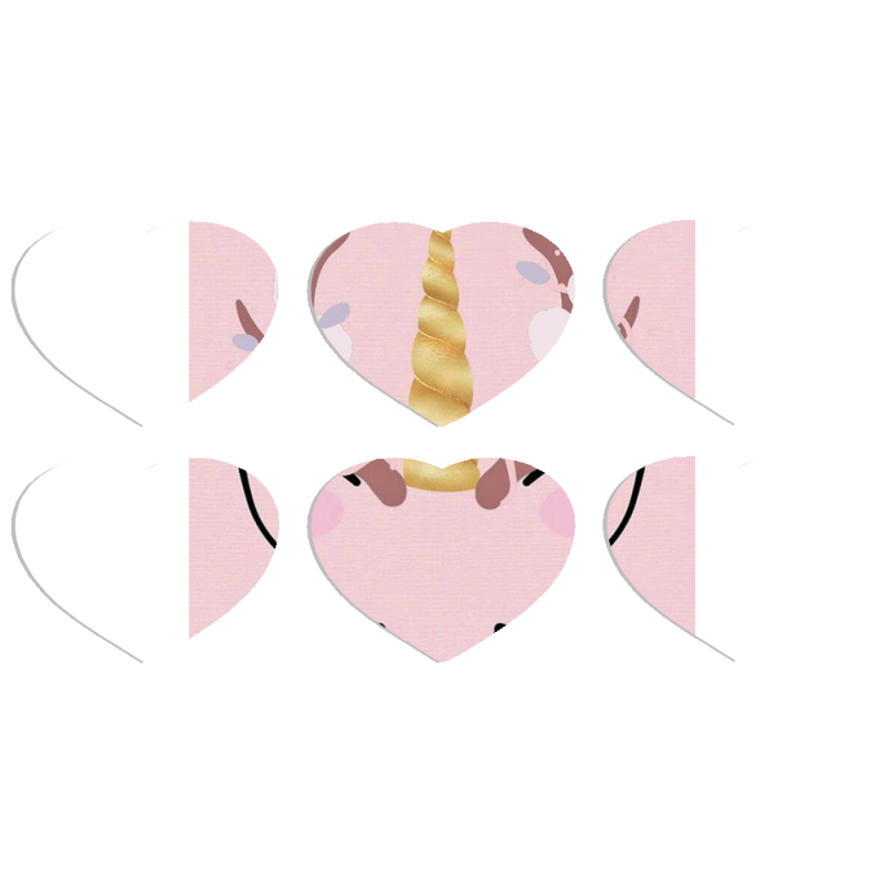 Магнитные фотопазлы Сердце 50 на 50 набор 6 штук 