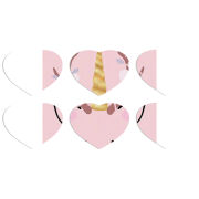 Магнитные фотопазлы Сердце 50 на 50 набор 6 штук 