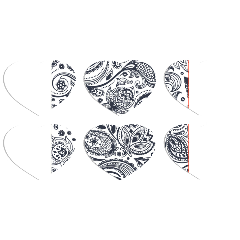 Магнитные фотопазлы Сердце 50 на 50 набор 6 штук 