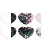 Магнитные фотопазлы Сердце 50 на 50 набор 6 штук 