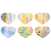 Магнитные фотопазлы Сердце 50 на 50 набор 6 штук 