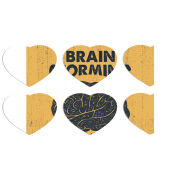 Магнитные фотопазлы Сердце 50 на 50 набор 6 штук 