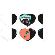 Магнитные фотопазлы Сердце 50 на 50 набор 6 штук 
