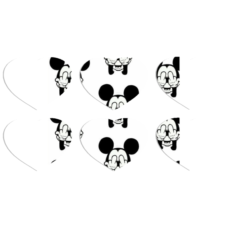 Магнитные фотопазлы Сердце 50 на 50 набор 6 штук 