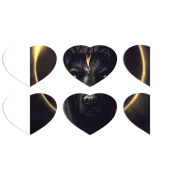Магнитные фотопазлы Сердце 50 на 50 набор 6 штук 