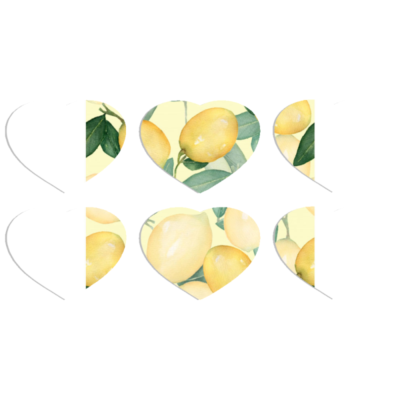 Магнитные фотопазлы Сердце 50 на 50 набор 6 штук 