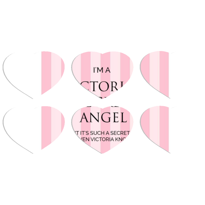 Магнитные фотопазлы Сердце 50 на 50 набор 6 штук 