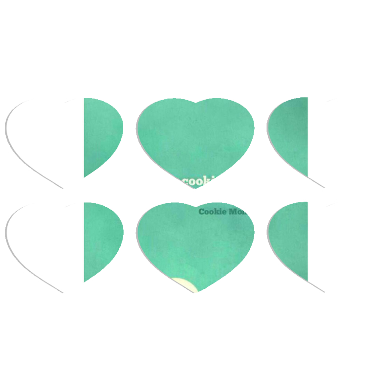 Магнитные фотопазлы Сердце 50 на 50 набор 6 штук 