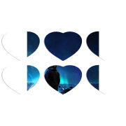 Магнитные фотопазлы Сердце 50 на 50 набор 6 штук Motorcyclist