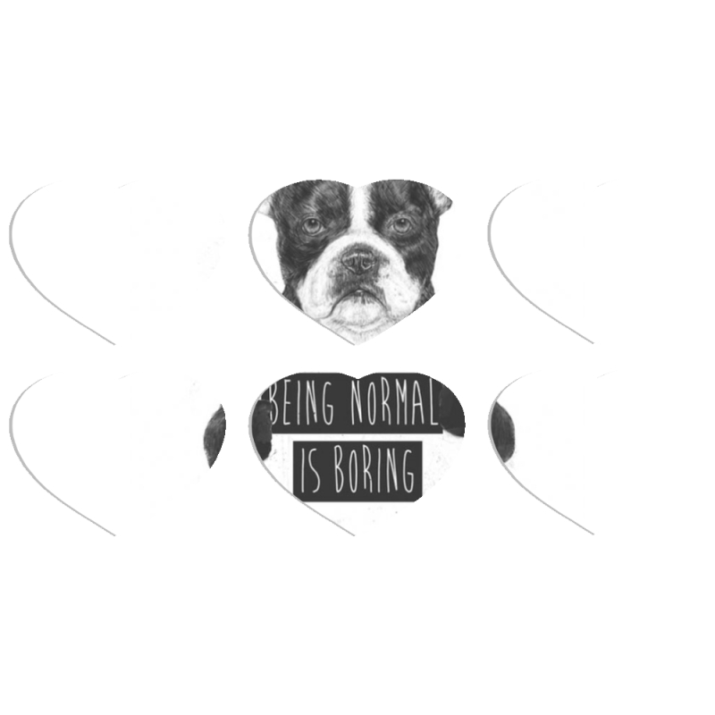 Магнитные фотопазлы Сердце 50 на 50 набор 6 штук 