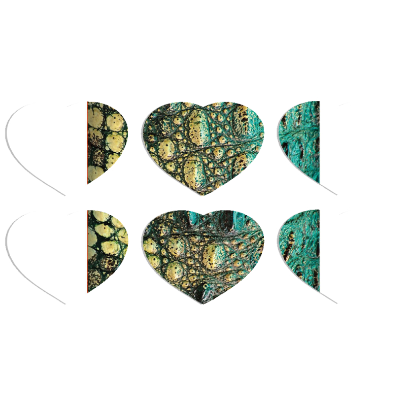 Магнитные фотопазлы Сердце 50 на 50 набор 6 штук 